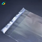 Plastic Opp Bag Custom Plastic Opp Printed Header Poly Bag With Self Adhesive Tape