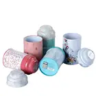 Round decorative printed tea tins,factory cheap tea tin
