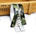 Zipper Manufacturers Customized Special Printing Color Metal Zipper Bag Leather Bag Clothing Pants Copper Teeth Zipper