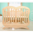Bed/ Twin Baby Bed Certificate Double Twin Baby Bed/ And Quick And Easy Assembling Feature Baby Crib Modern