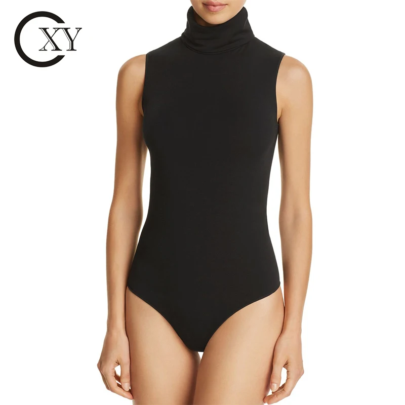 turtleneck tank bodysuit