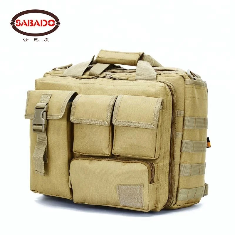Military Tactical Shoulder Bag Handbag Briefcase Tote Bag For 12" Laptop Bag 