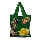 Polyester Bag Polyester Reusable Shopping Bag Eco Friendly RPET 210T Reusable Polyester Foldable Shopping Bag