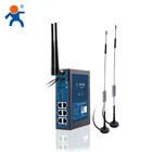 Dual Sim Lte 4g Module USR-G808 M2M Industrial Wireless 4G Router With Dual SIM - Dual LTE Modules