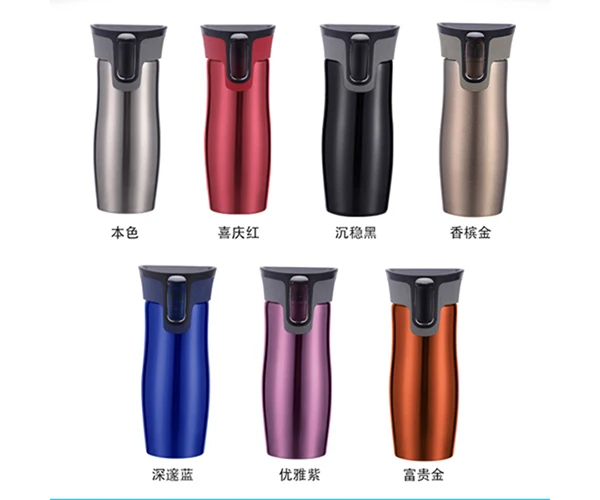 custom promotional gifts double stainless mug vacuum thermo mug water bottle stainless steel mug