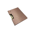 Clipboard A4 Clipboard Promotion Goods Office Flat Normal Clip A4 FC Size Plastic Clip Board Pp Foam Folding Clipboard