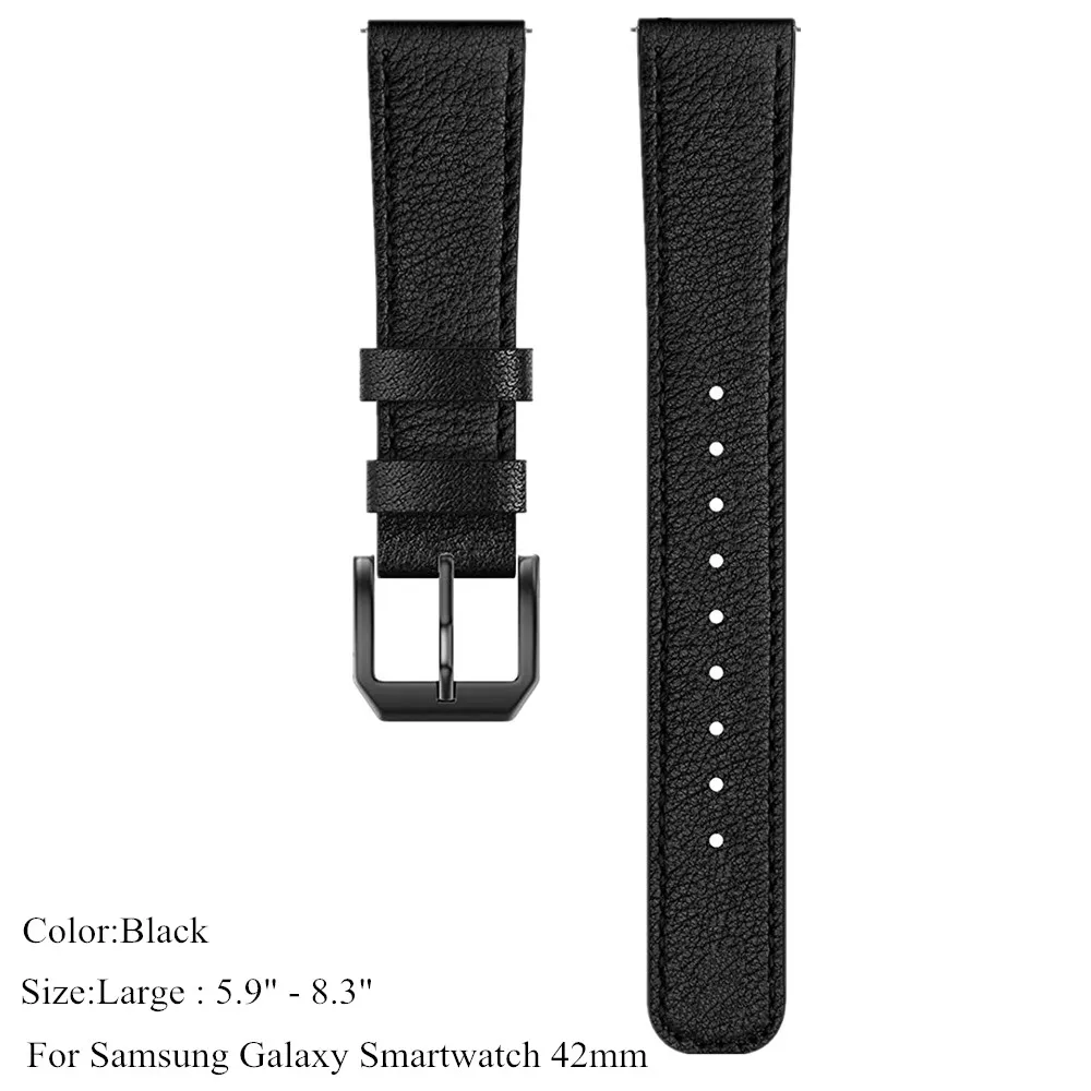 20mm Width Leather Straps For Samsung 