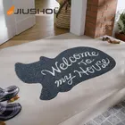 Door Mat Christmas Round Antibacterial Plain Personalized Outdoor Door Mat