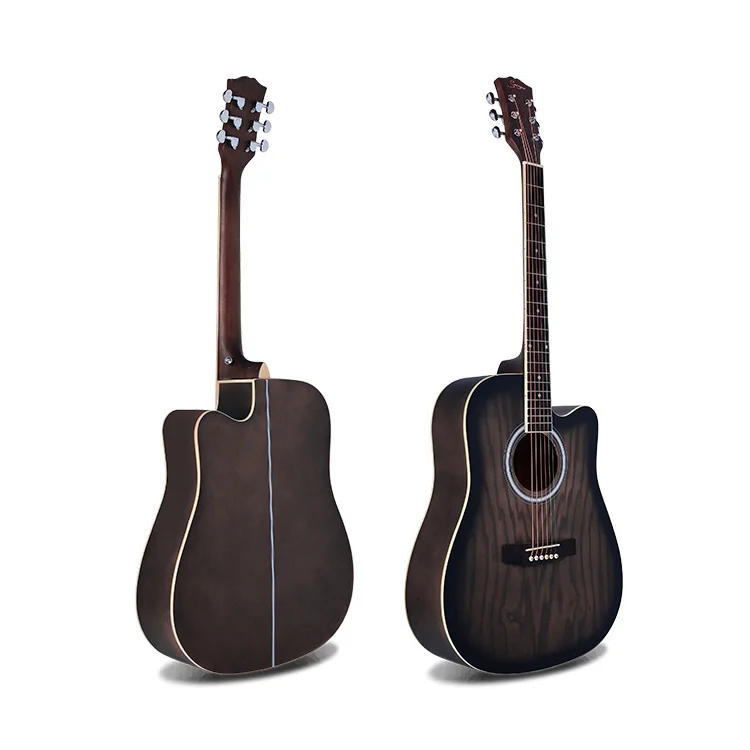 China Made Western Economic Nice Beginner Satin Semi Guitar Acoustic - Buy Semi Acoustic Guitar,Western Guitar,Satin Guitar on Alibaba.com