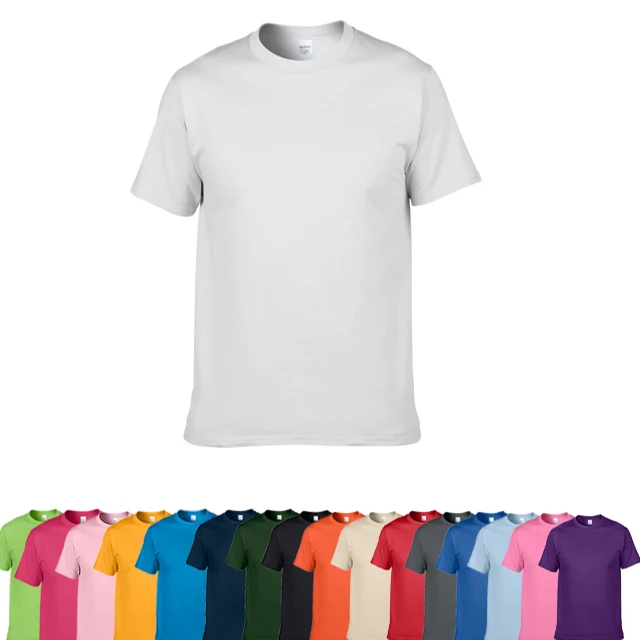 High Quality Blank T-Shirt 100% Cotton Plain T Shirt Custom Printing Your Own Brand Logo Oversize Best Price Yiwu Qunliang