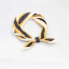 Polyester Square Scarf Scarf Satin Custom Logo 100% Polyester Wrap Square Satin Head Lady Scarf