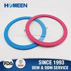 Lid With Silicone Rim Pan Lid With Glass And Silicone Rim