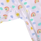 Baby Clothes Rompers Baby Clothes Wholesale 2021 Organic Cotton Bamboo Baby Boys' Girls' Clothes Jumpsuit Romper Zipper