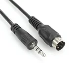 Audio Cable Custom Shielded Audio Cable 3.5mm TRRS To 6 Pin Mini DIN