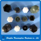 Nuts DIN1587 Plastic Nylon PCB Hexagon Domed Long Connecting Cap Nuts With High Quality