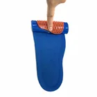 Soles Anti Slip Low Arch Rubber Shoe Soles With 2 Gel Pad Memory Softinsoles