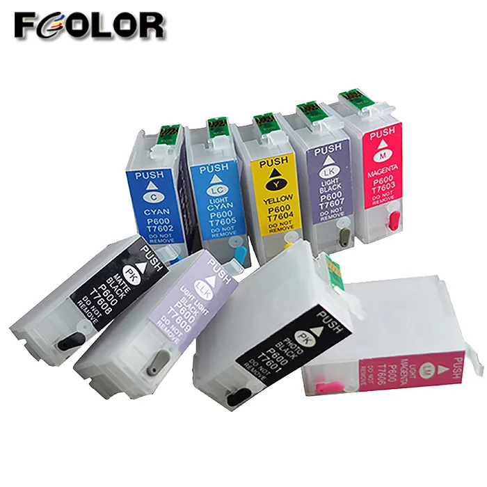 Epson 603XL - T03A1/4 Cartuchos de tinta vacíos recargables auto-reseteables