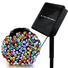 Solar Lights Christmas 80/100/200 LED Outdoor Solar Lamps LED String Lights Fairy Holiday Christmas Party Garlands Solar Garden Waterproof Lights