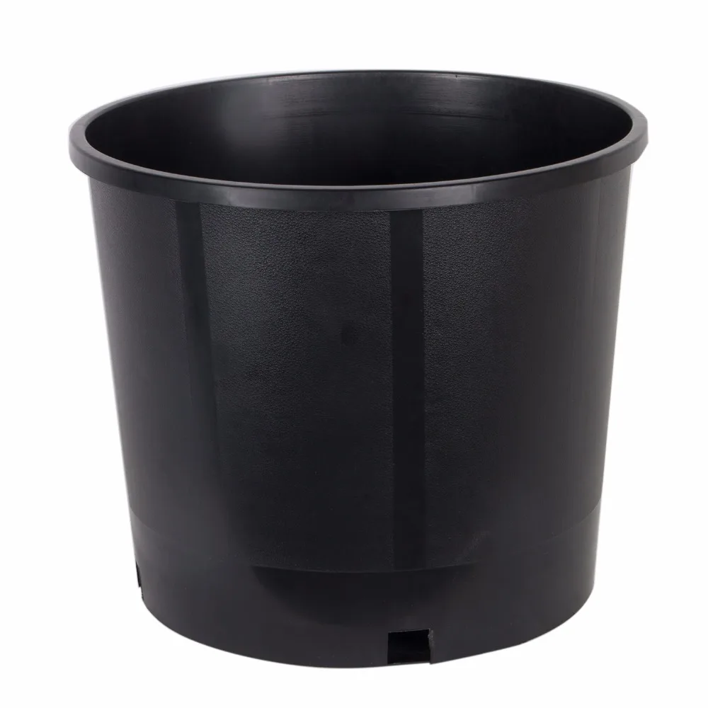 Details about   Plant Pots Plastic Round Black Gardening 2 3 5 7.5 10 12 15 20 25 30L Litre 