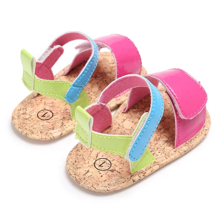 2022 New fashion infant Baby Sandals Rubber sole Newborn Toddler baby shoes for Boy and Girl