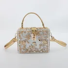 Women Hand Bags Party Evening Purses Clutch Women Hand Clutch Acrylic Stud Evening Bags