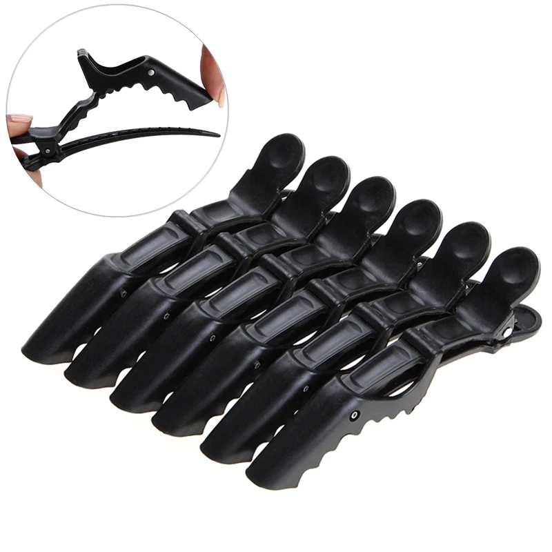 6pcs/pack Hairdressing Clamps Claw Clip Hair Salon Plastic Crocodile  Barrette Holding Hair Section Clips Grip Tool Accessories - Buy Claw Clip  Hair,Clip Hair,Grip Tool Product on 