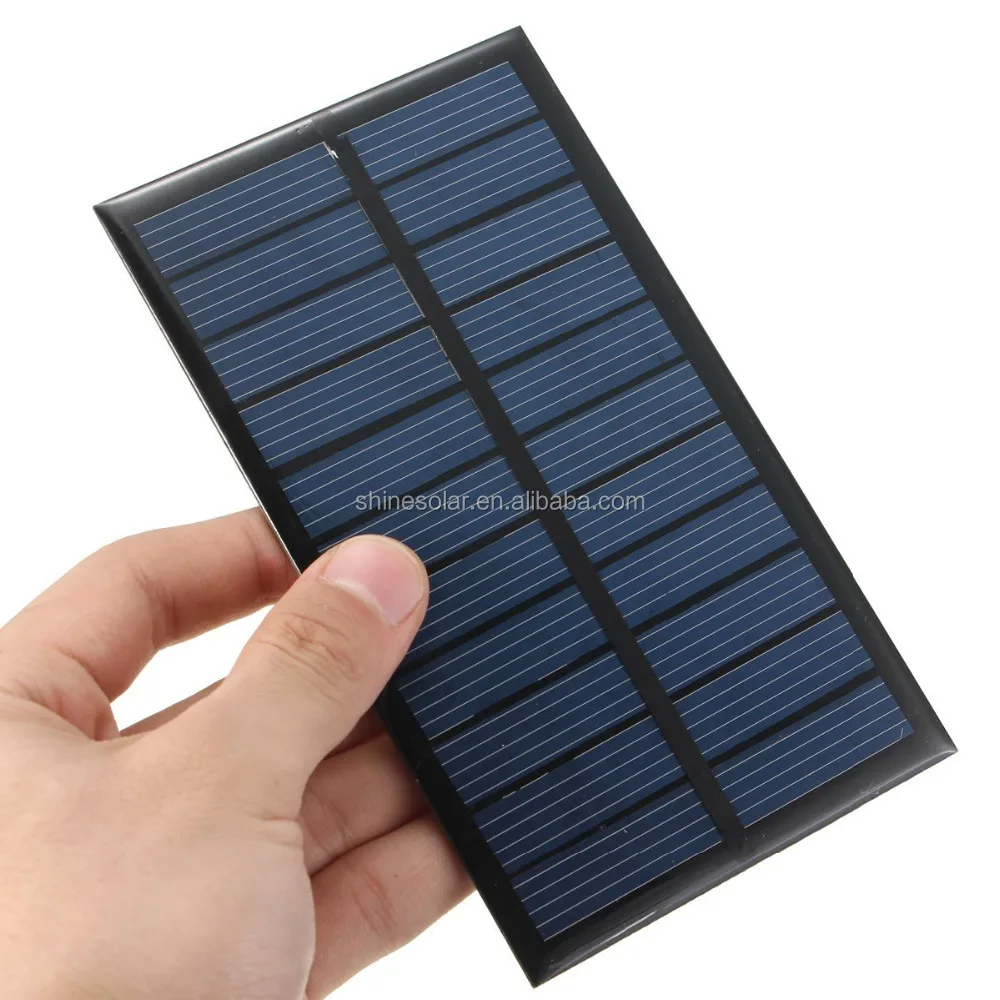 1.6-5W 5.5-18V Polycrystalline Solar Panel Module For Battery Cell Phone Charger 