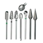 Burs Taper Flat End Crosscut Dome End Bur Straight Dome CrissCrossCut Bur Taper Dome End CrissCrossCut Bur