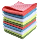 Microfiber Household Cleaning Cloths Microfiber Microfiber Cleaning Cloth Cloth Sunland 12"x12" 10 Pack Wholesale 5 Color Assorted Microfiber Household Cleaning Cloths With Poly Scour Side