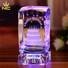 Gifts Souvenirs Souvenir Cheap Photo Printing 3D Laser Crystal Gifts For Mothers Day Souvenirs Items