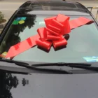 Wedding Decoration Hot Sale Wedding Giant Red Car Bows For Car Decoration