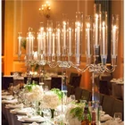 Design Crystal Wedding Wedding Hanging Crystals Wedding Centerpieces Factory Supply New Design Hanging Crystal Beads Crystal Chandelier Lighted Wedding Centerpiece
