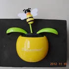 Solar Toy Plastic Apple Flower With Solar Energy Solar Toy Solar Apple