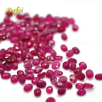 Beautiful Oval Shaped Natural Ruby For Jewelry Design