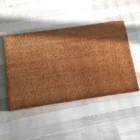 Tufted Coir Carpet Brown Door Mats Blank Brown Wholesale Plain Coir Door Mats