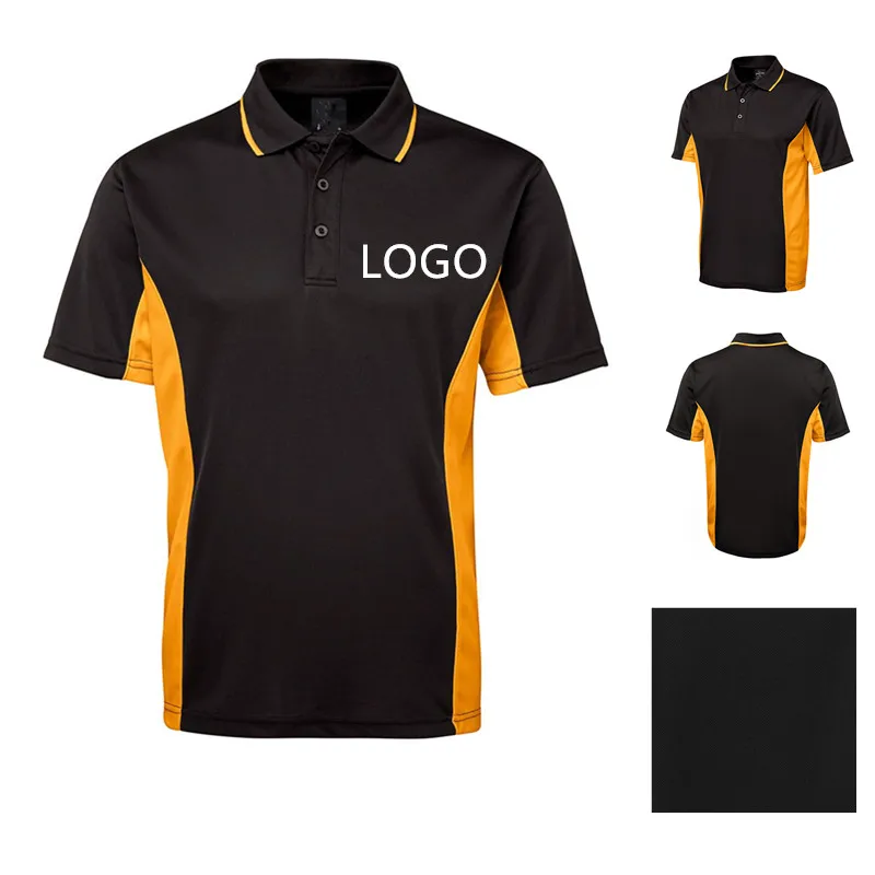 Logo Quick Dry Mens Polo Shirt 