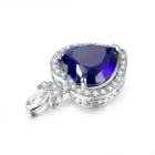 Crystal Pendant 925 Silver Pendant Wholesale 925 Sterling Silver Gemstone Crystal Moonstone Pendant