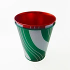 Small Bucket Xmas / Easter Personalized Logo Small Galvanized Tin Metal Bucket