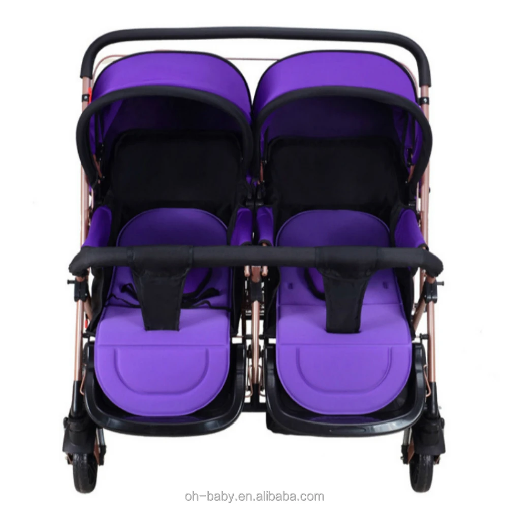 poussette double separable