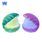 Pear Lamp AAA Battery Operated Shiny Shell Pear Children Lamp For Kids
