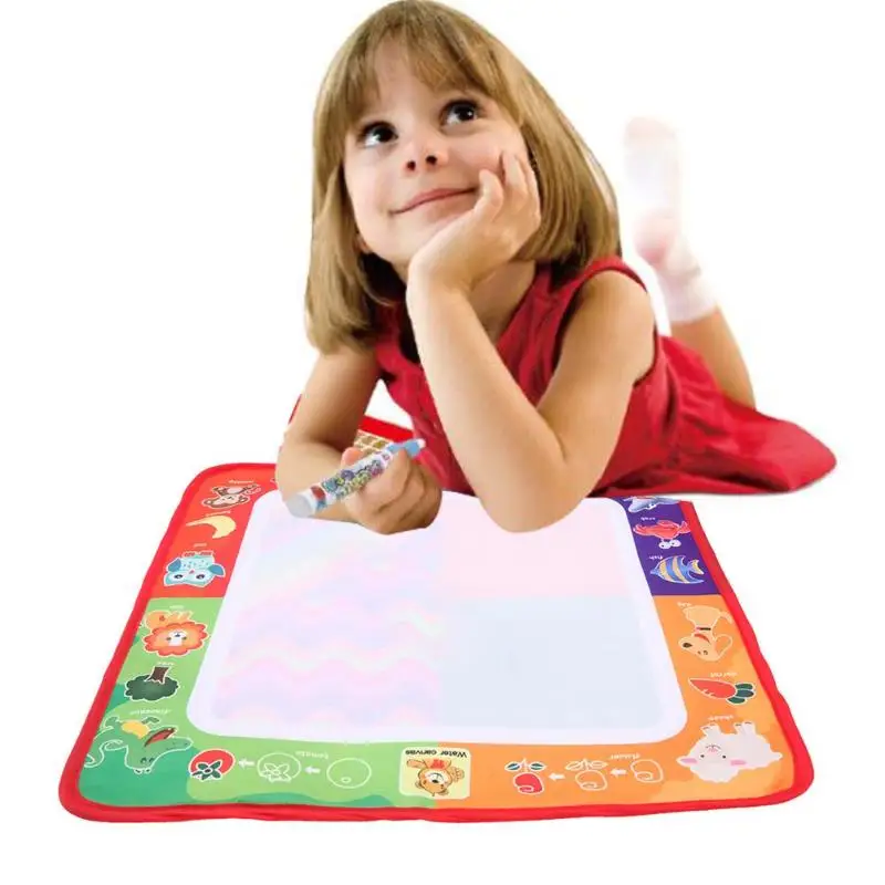 Drawing toys water drawing mat 29 x 29cm board painting and writing for kids KQ 