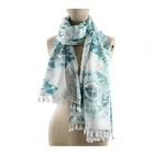 Scarf Scarf Scarf Shawl Voile Flower Custom Made Printed Polyester Chiffon Scarf Shawls
