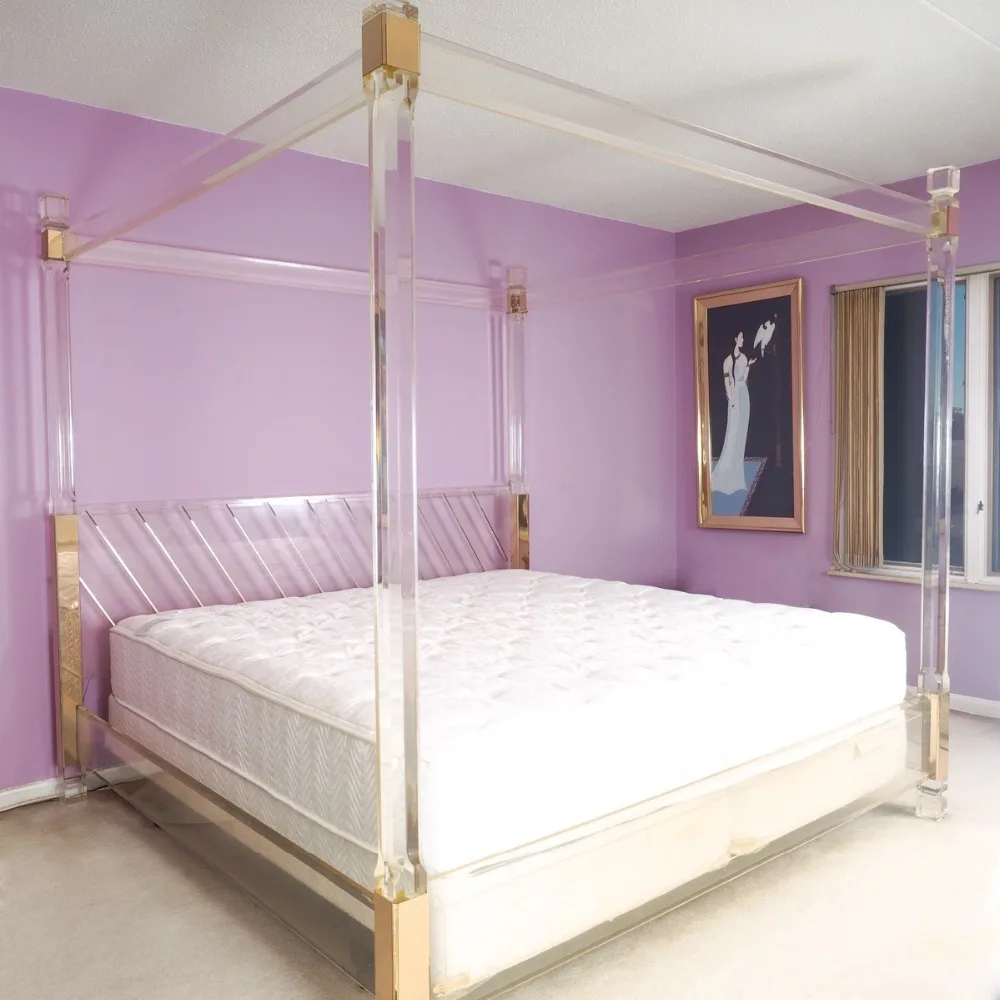 Wayfair Gold Canopy Bed