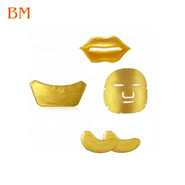 Wholesale 2019 Hot product Organic Private Label gold collagen crystal Neck Mask Anti wrinkle Moisturizing Firming Face Mask (1).jpg