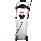 Seesa 16L Plastic Hand Compression Garden Sprayer Machine With Handcart Wheels