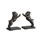 Bookends Black Steel Cheap Wholesale Creative Bookends Book Decorative For Shelves