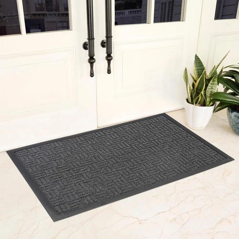 show original title Details about   Foot mat carpet asciugapassi Door Entry 40x70 Anti-slip Weave 3D Greek 
