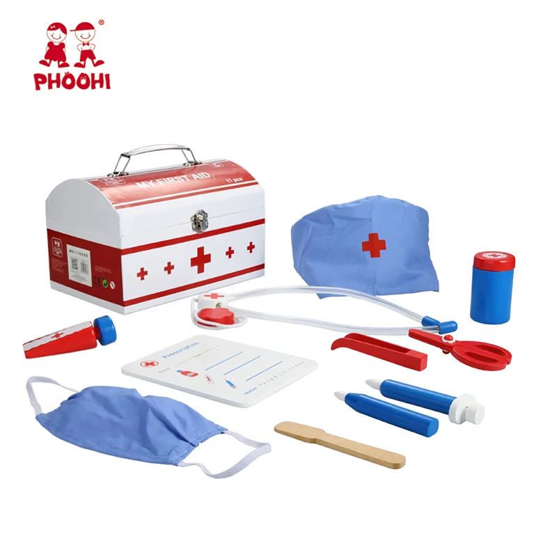 Children Kids Doctor Kit Toy Wooden Kids Pretend Play Doctor Set For Toddler 3 Buy Doctor Kit Toy Doctor Set Toy Play Doctor Set Product On Alibaba Com