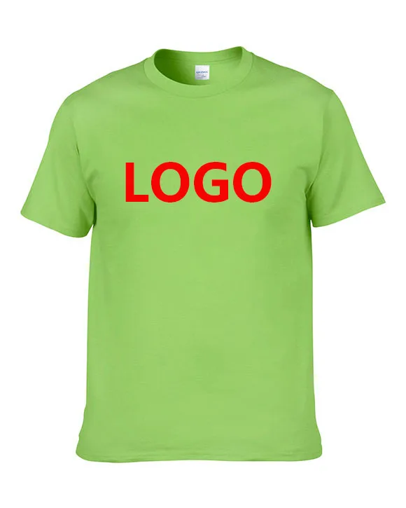 High Quality 100% Cotton Custom Label Private T-Shirt Men Printing Your Brand Logo T Shirt Custom Printing Men Graphic Tees Over