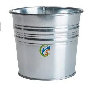 China online shopping wholesale galvanised steel plant pots